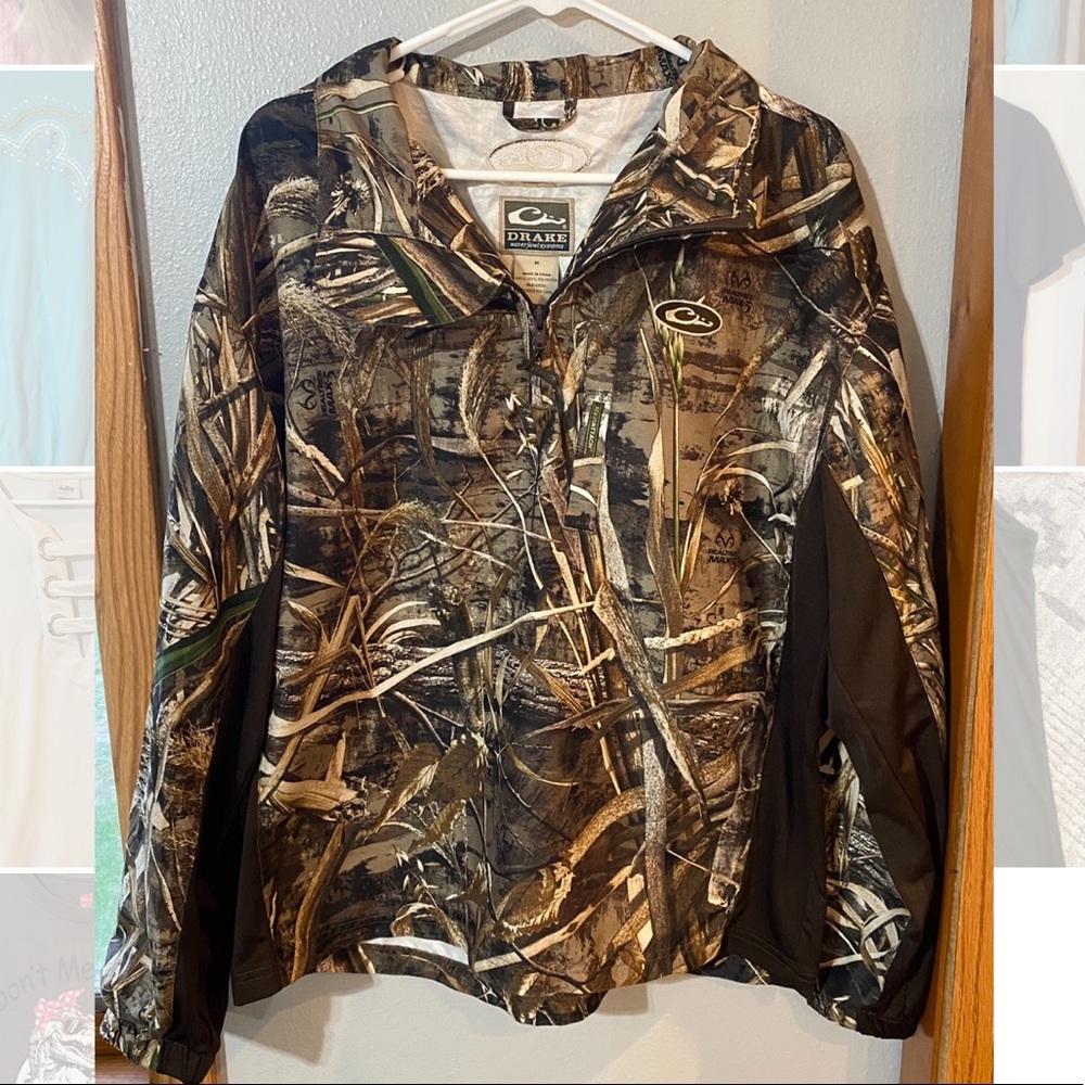 DRAKE Camo Windbreaker